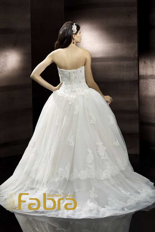 لباس عروس مدل پرنسسی